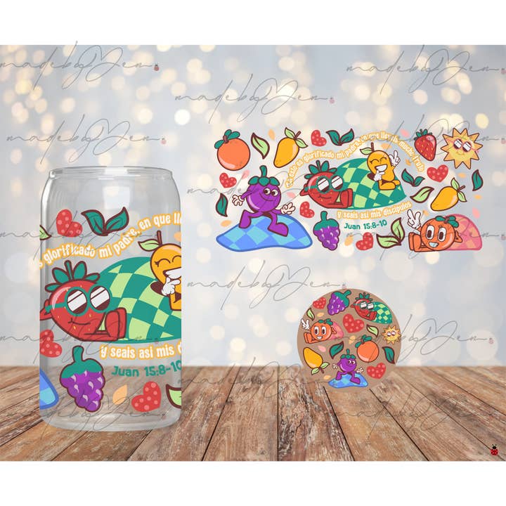 Förhärligad vare min fader | 16oz Glaskopp för wholesale av Made By Yen