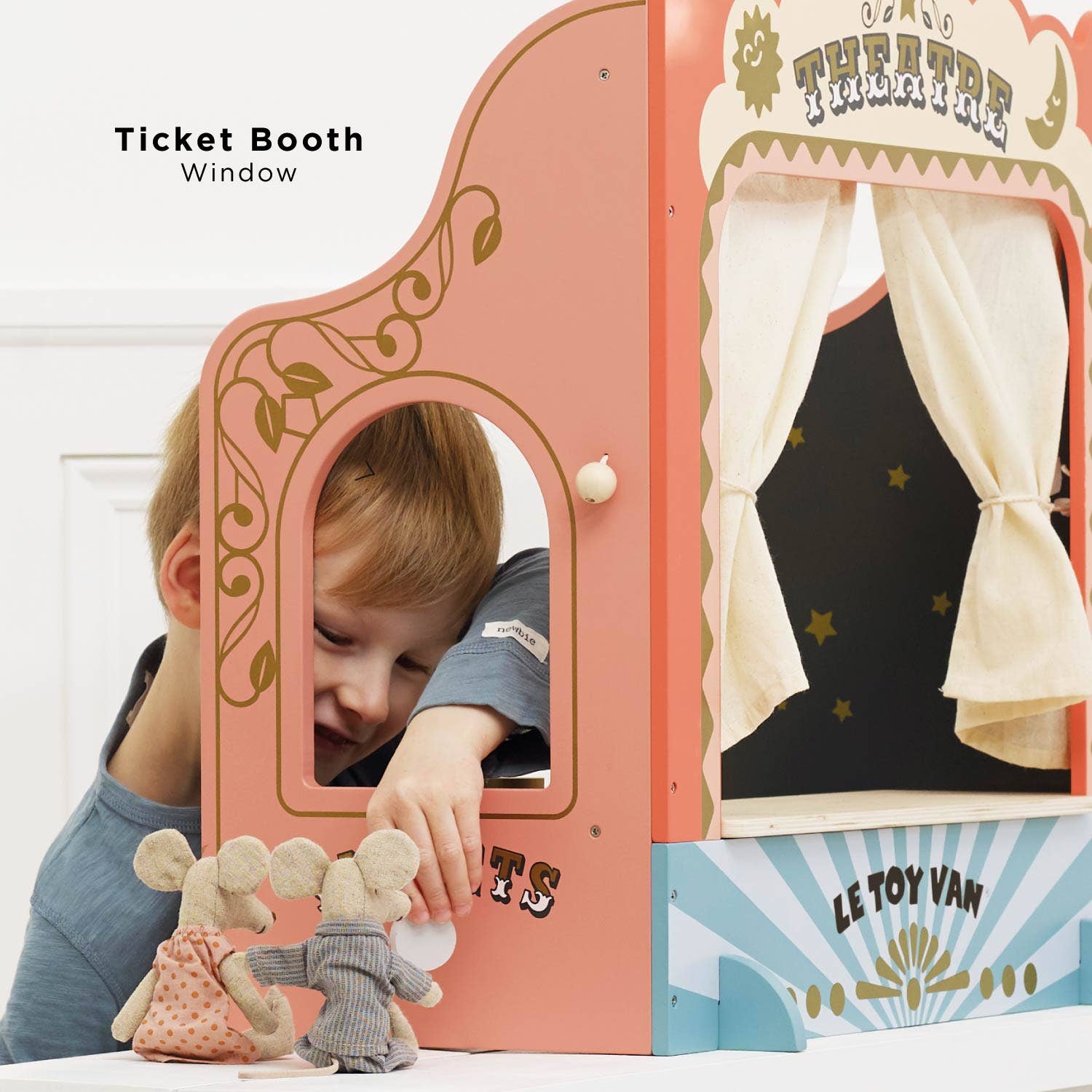 Le Toy Van, Inc. - Wholesale Wood Toy - Kids - Tabletop Puppet Wooden Theater3