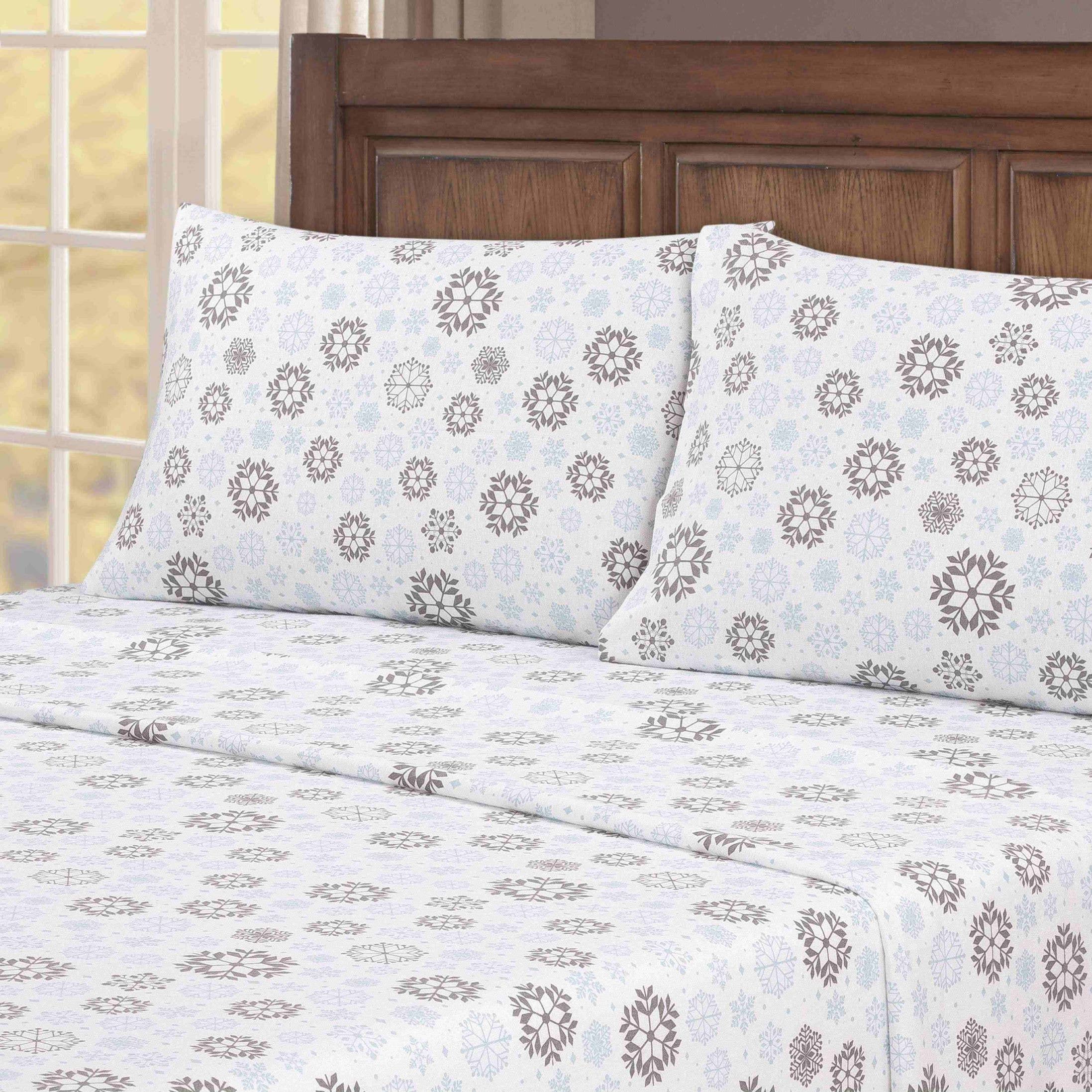 Bed Bath Fashions - Vente Parures de lit - Ensemble de draps en flanelle 100 % coton turc Kathy Ireland0