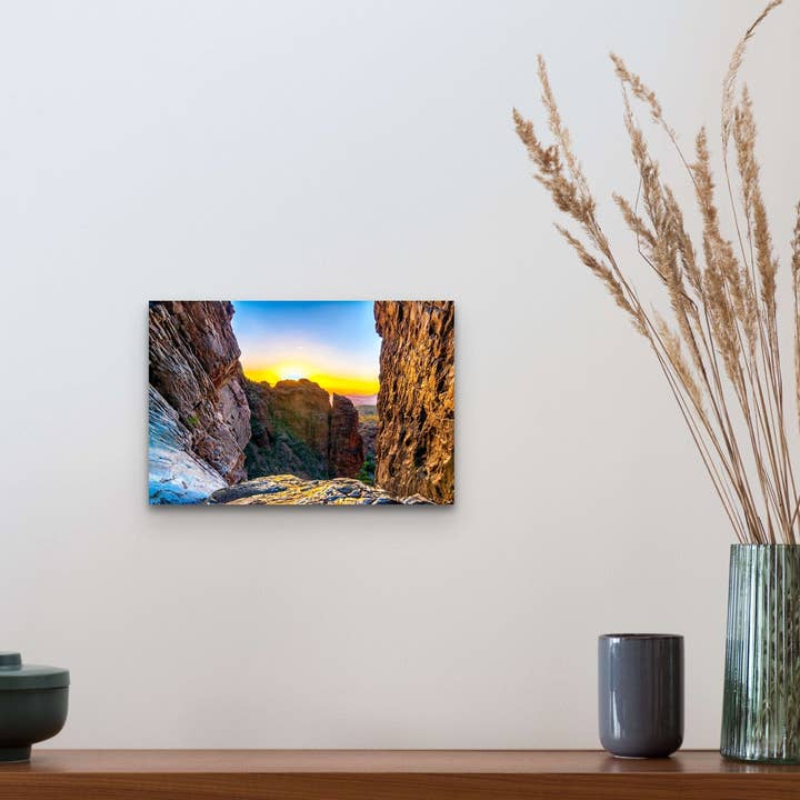 The Window Trail, Big Bend National Park, Texas Wooden Art and Postcards for wholesale by Wimberley Puzzle Company