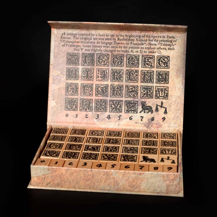 Alphabet Stamp Set and other Purchase Wholesale sucre perlé. Free Returns & Net 60 Terms on Faire trending on Faire.