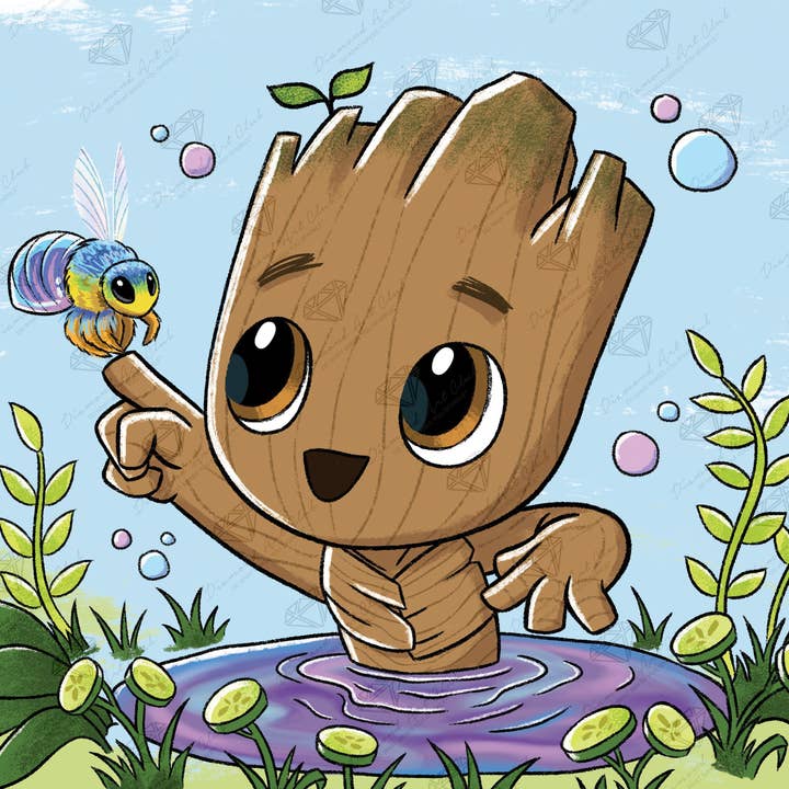 Bathtime and Bee for wholesale by Diamond Art Club