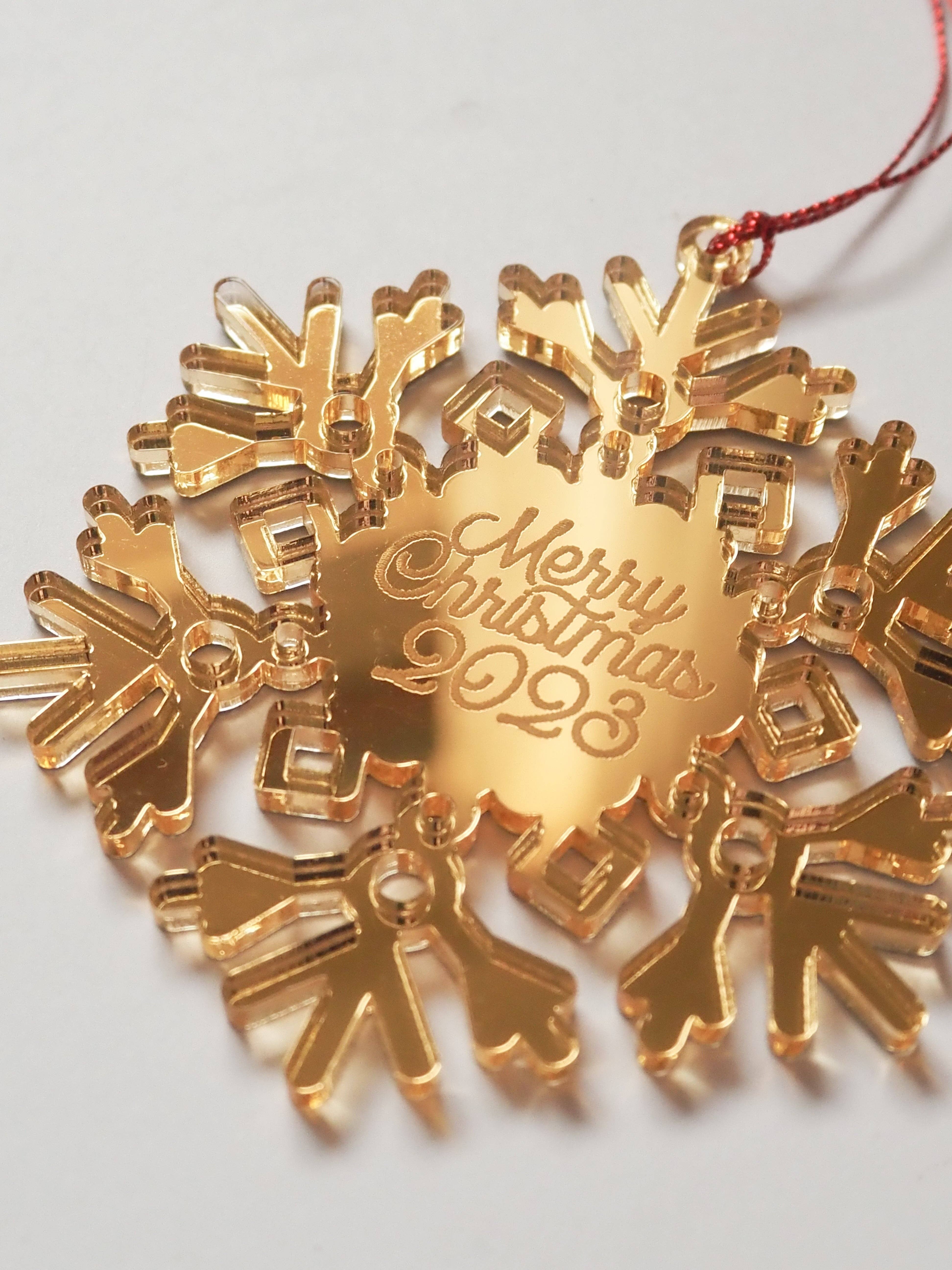 Little Rabbit Lane - Wholesale Ornament - Christmas Snowflake Ornament1