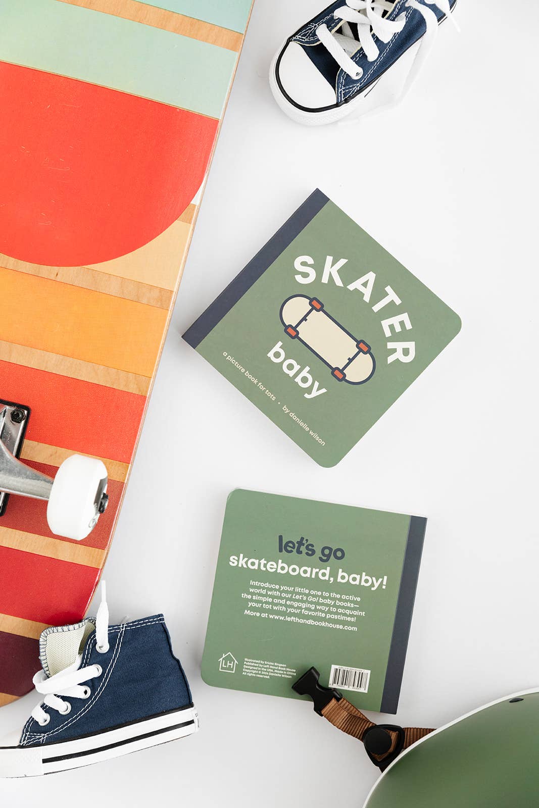 Left Hand Book House – Großhandel Baby & Toddler Book (0-2) – Skater Baby- Brettbuch5