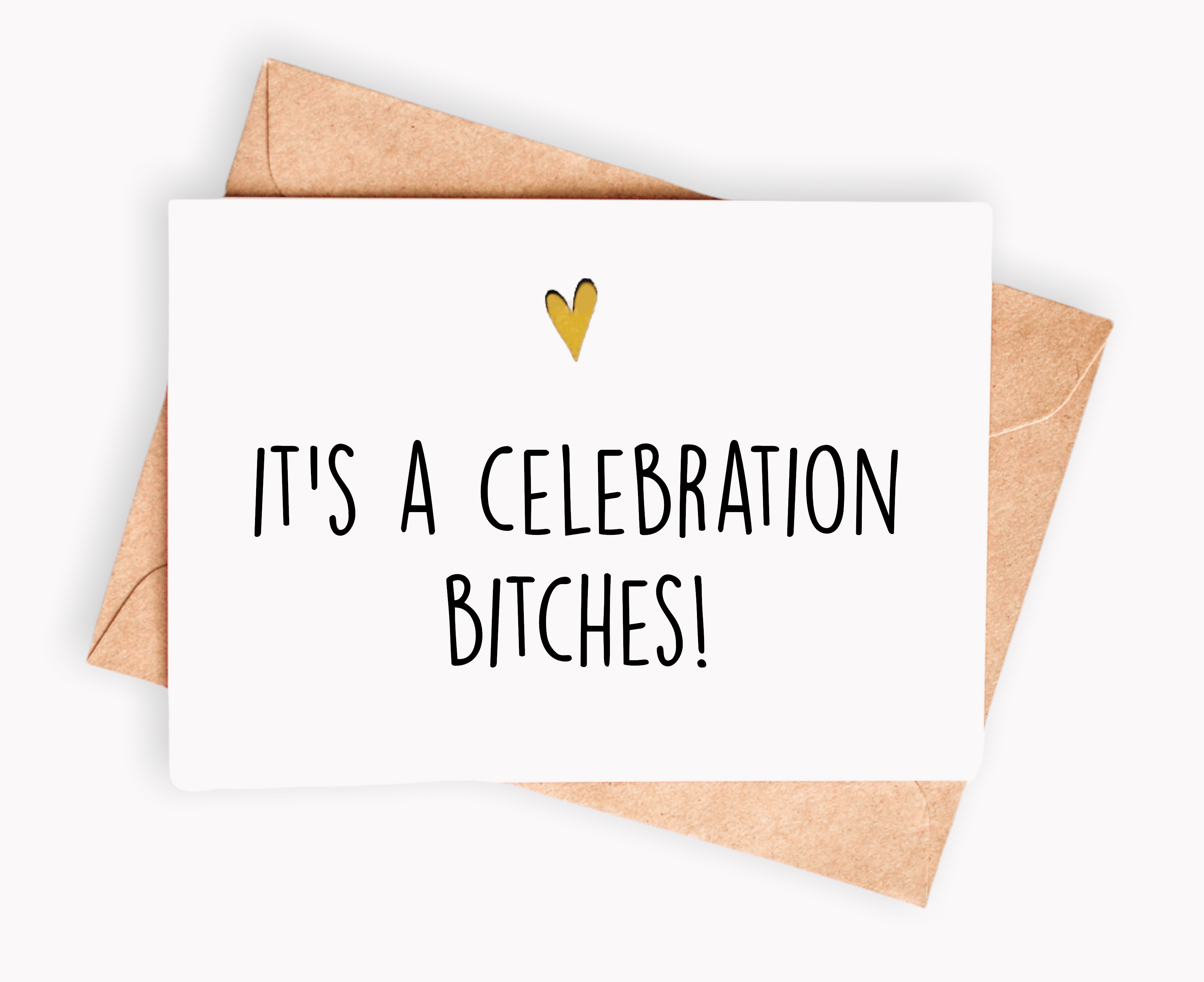 Spicy Cards - Wholesale Birthday Card - Funny Birthday card - It's a celebration bitches0
