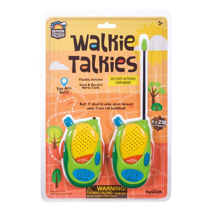 Toysmith - Wholesale Electronic Toy - Kids & Baby - Outdoor Discovery Walkie Talkies