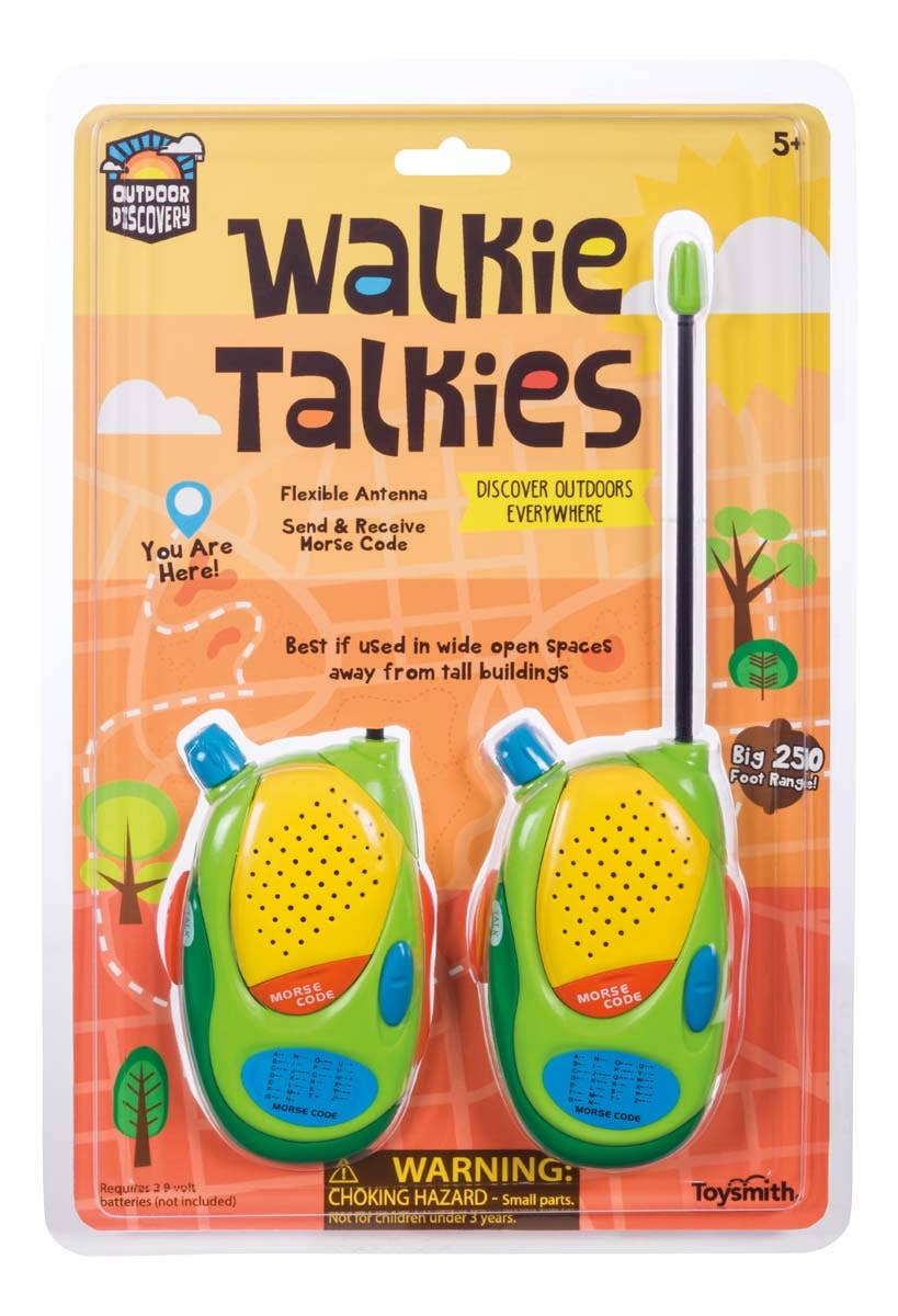 Toysmith - Wholesale Electronic Toy - Kids & Baby - Outdoor Discovery Walkie Talkies