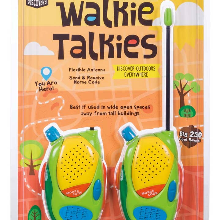 Outdoor Discovery Walkie Talkies for wholesale by Toysmith