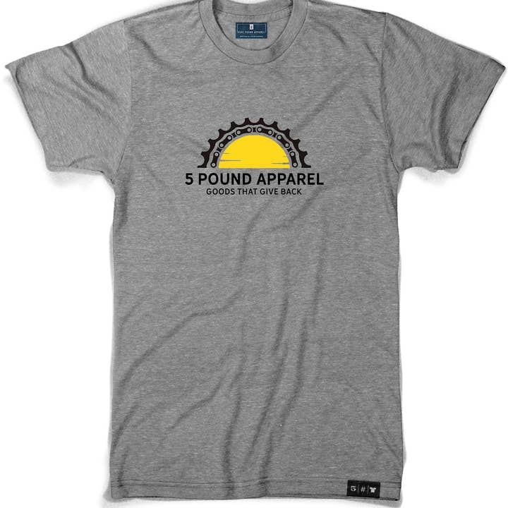 Bike Chain T-Shirt for wholesale by 5 Pound Apparel