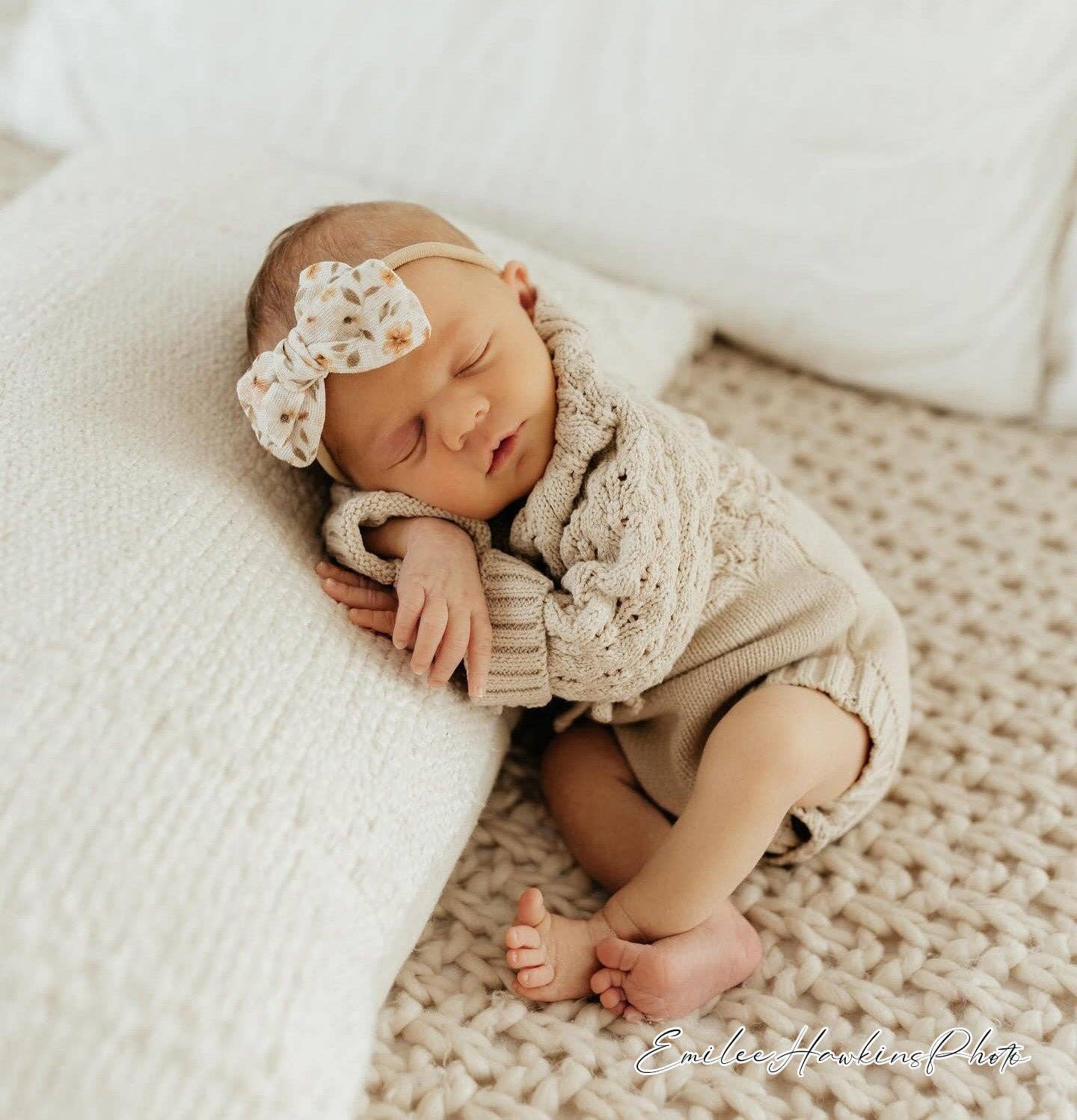 OLIVE & CRADLE – Engroshandel Bodysuit - Baby – Zoya strikket heldragt med sweaterlook6