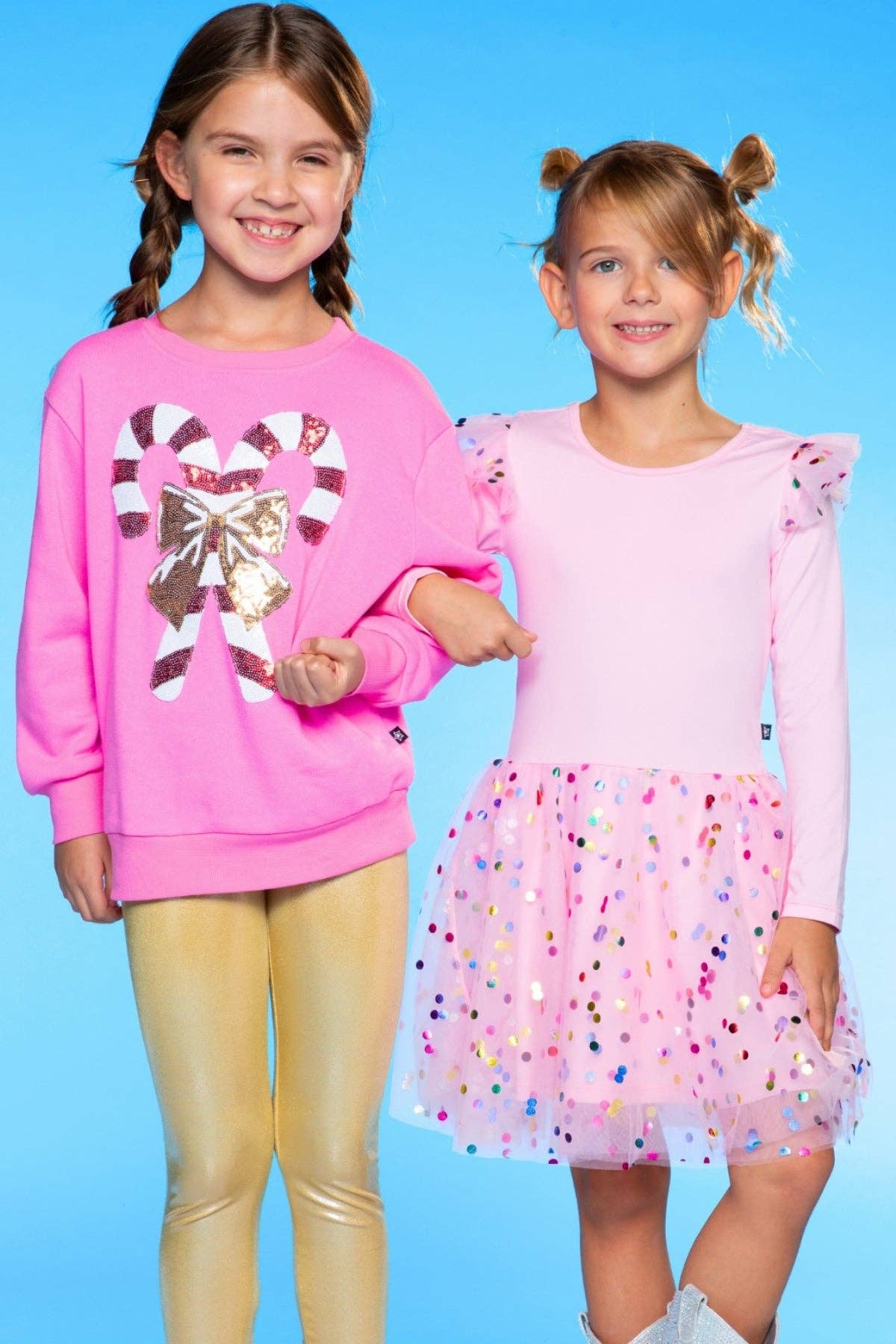 PixieLane - Wholesale Dress - Kids - Simply Soft Bow Back Be Happy Tulle Dress14