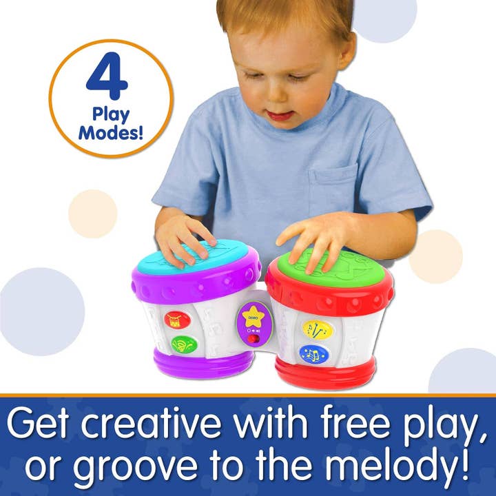 University Games - Wholesale Musical toy – Kids & baby - Little Baby Bongo Drums2