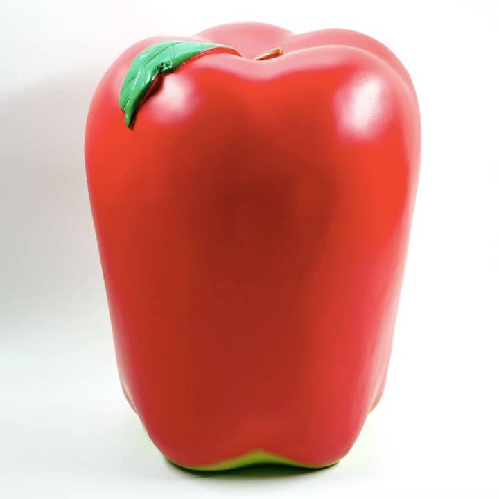 Giant Red Apple Stool for wholesale by Third Drawer Down