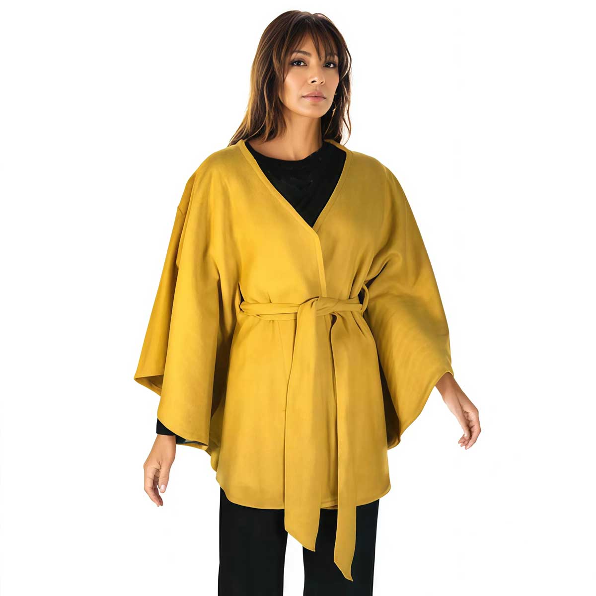 The Magic Scarf Company – Engroshandel Kappe - Dame – LC15 - Kåber med luksuriøs uldfornemmelse og bælte13