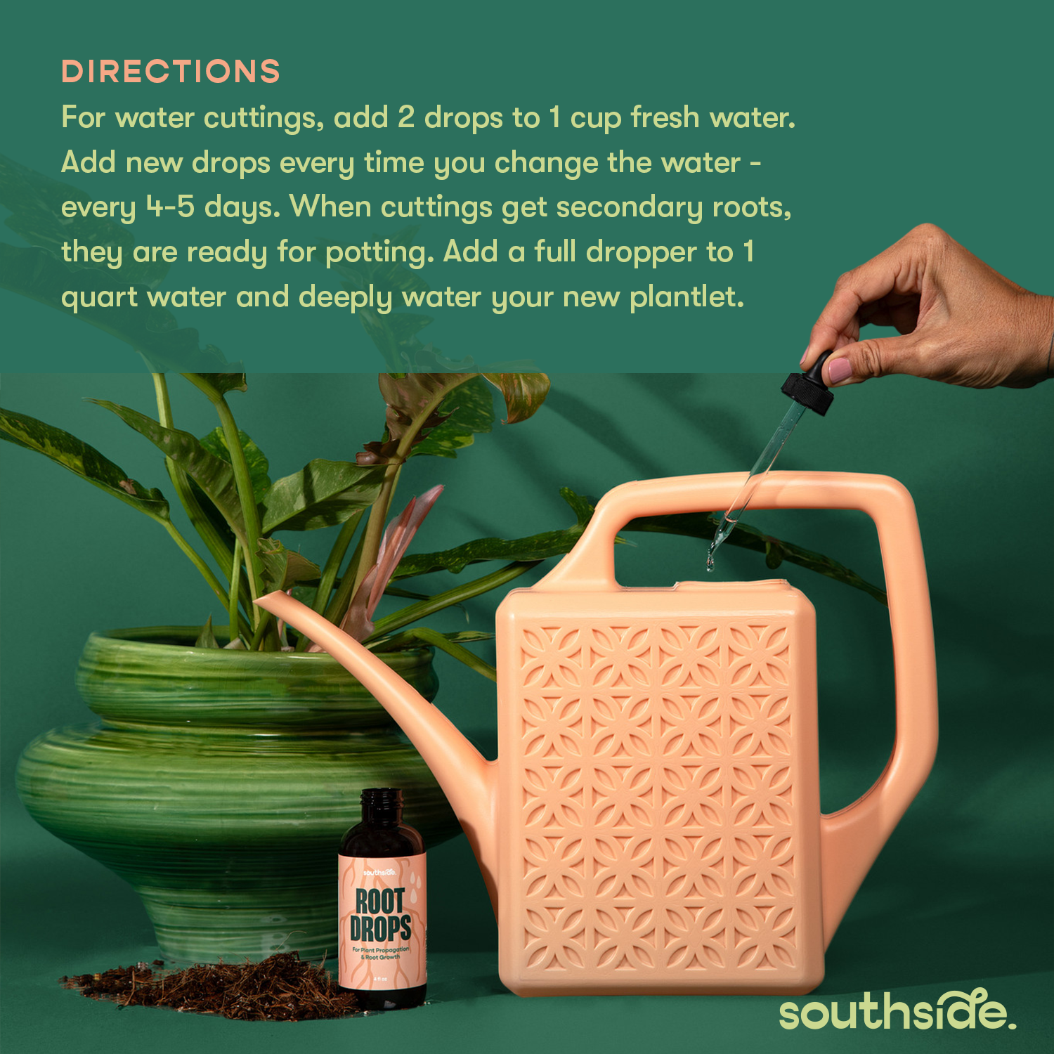 Southside. - Vente Engrais - Gouttes de racine - Pour les boutures et le rempotage3