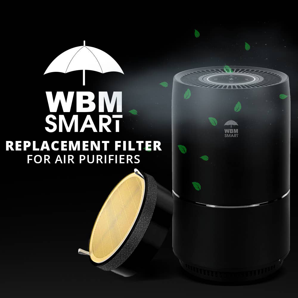 WBM LLC - Wholesale Air Humidifier - WBM SMART HEPA Air Purifier Replacement Filter, Pack 22