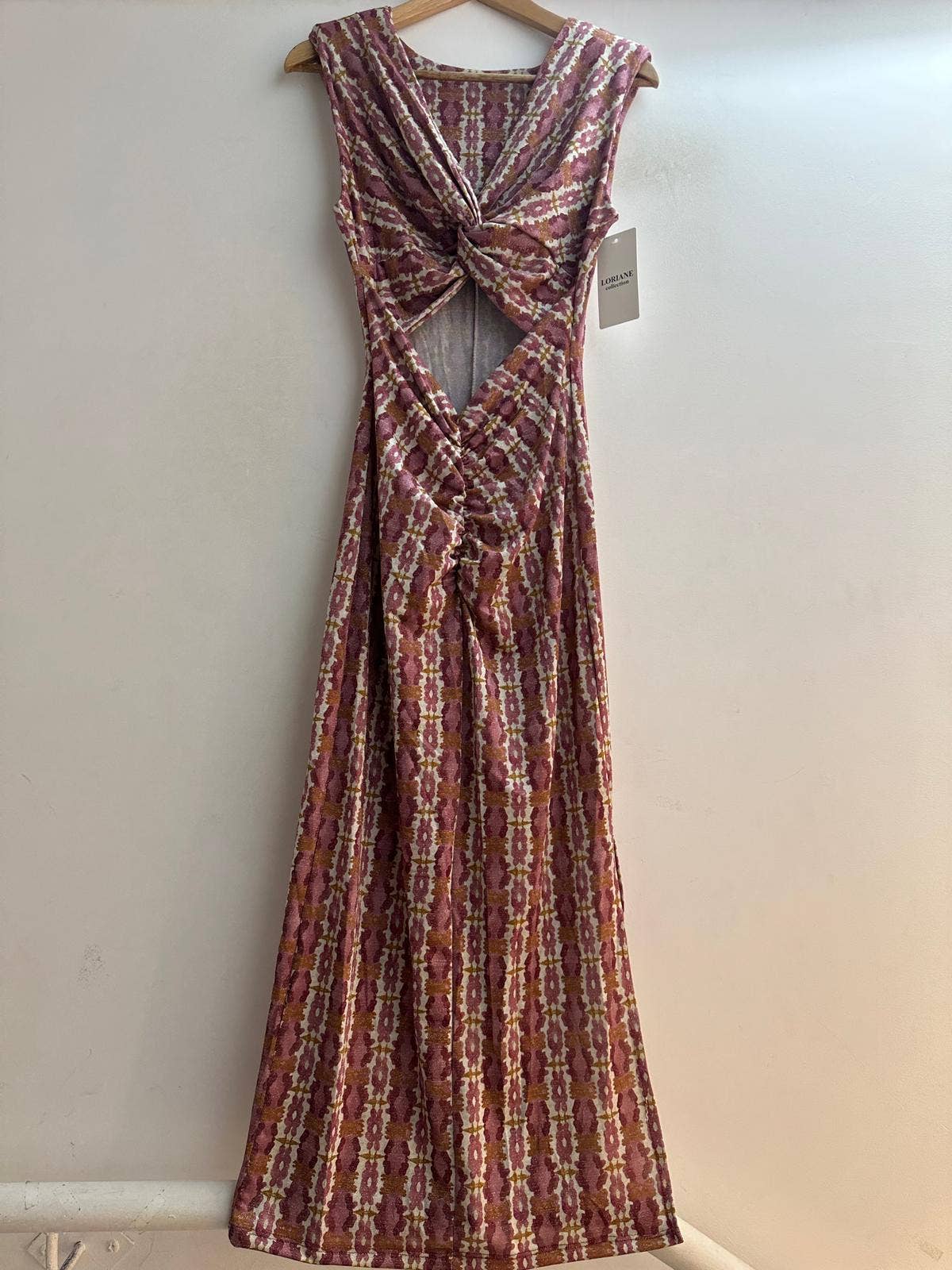 LORIANE – wholesale Dress – Women's – 10246R Printed long dress2