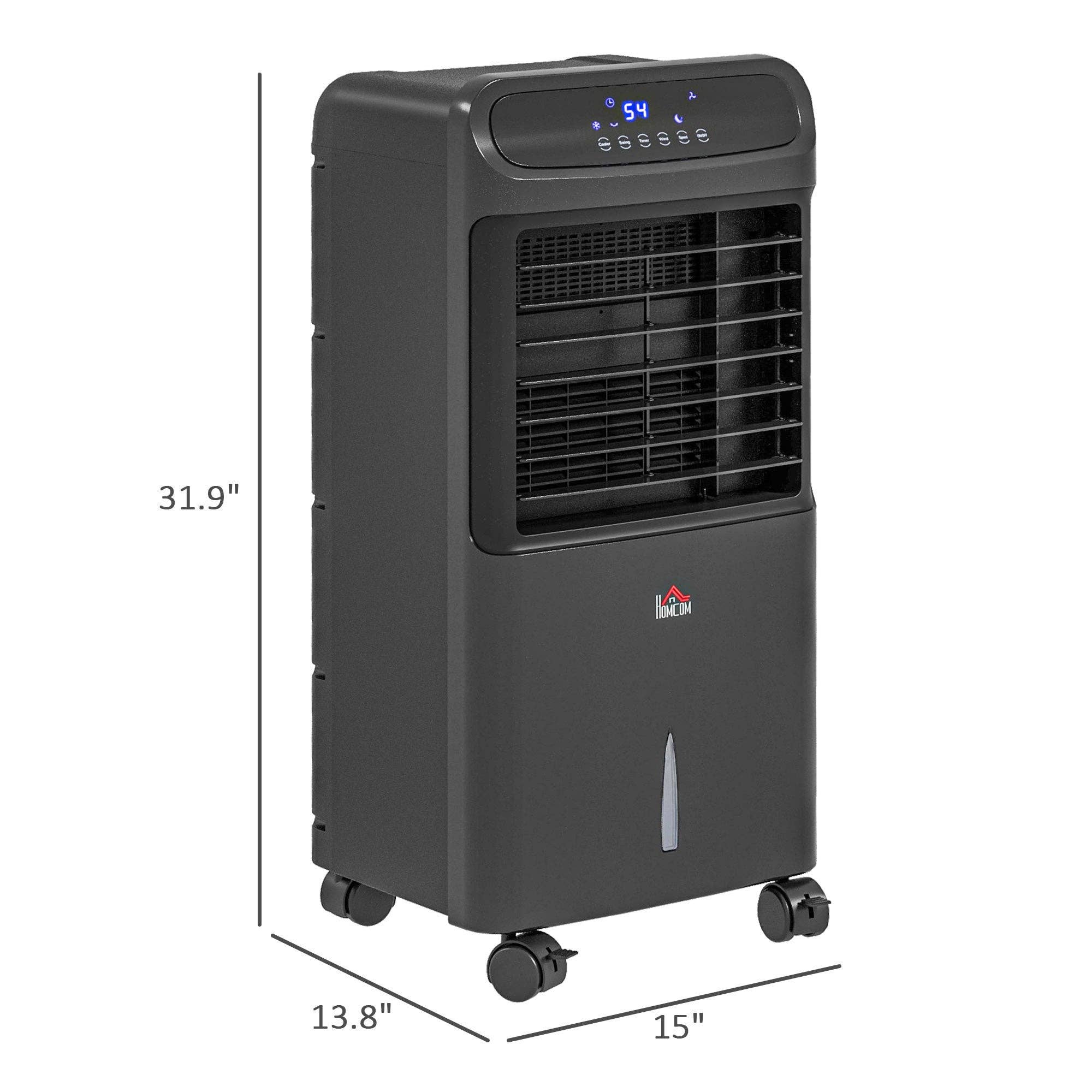 39F Inc. - Wholesale Kitchen Appliance - 32in Portable Air Cooler with Ice and Humidifier-Black7