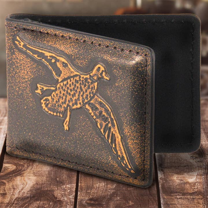 Zep-Pro - Wholesale Money Clip - Unisex - Mallard Burnished Leather Money Clip3