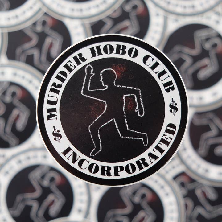 The Raven and the Goose - Wholesale Sticker - Murder Hobo Club Incorporated Sticker