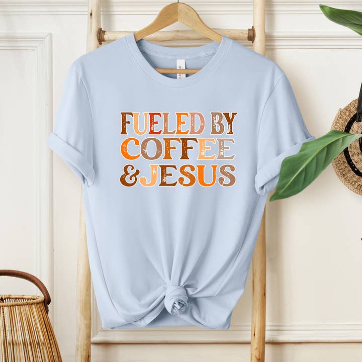 Fueled By Coffee And Jesus Christian tröja för wholesale av Eleven Fashion
