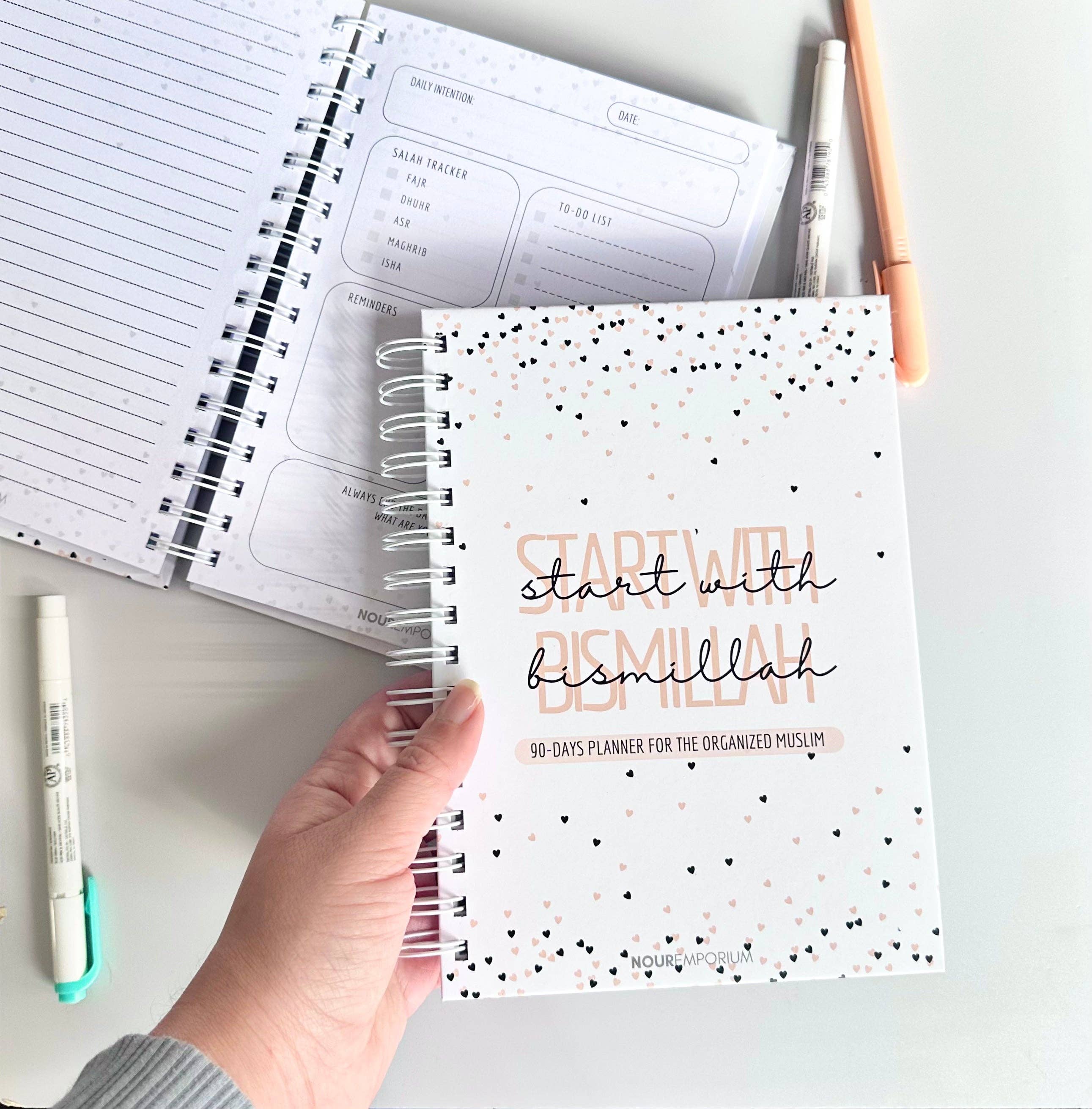 Nour Emporium - Wholesale Planner - Start with Bismillah 90-Days Daily Planner2