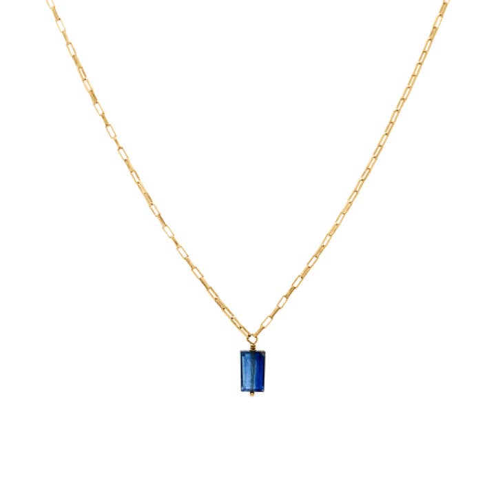 Collana Nightingale - Cianite blu per la vendita all'ingrosso da parte di Anna Janelle Jewelry