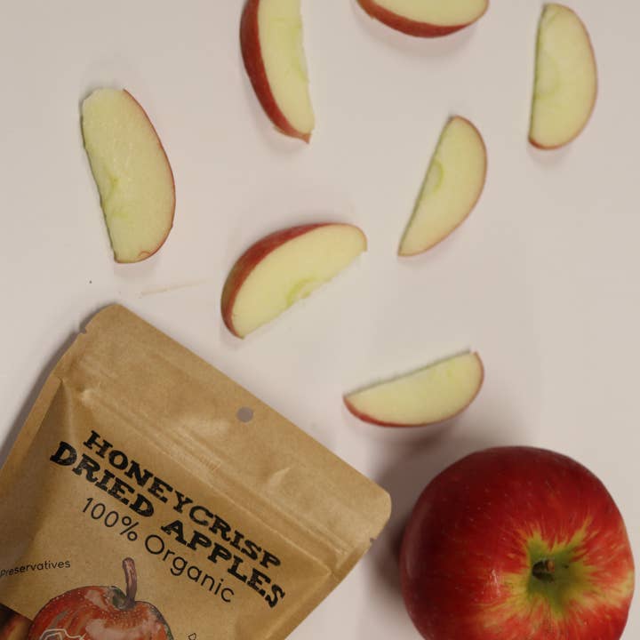 Sauk Farm LLC - Wholesale Dried/Dehydrated Fruit - Honeycrisp Dried Apples, ORG