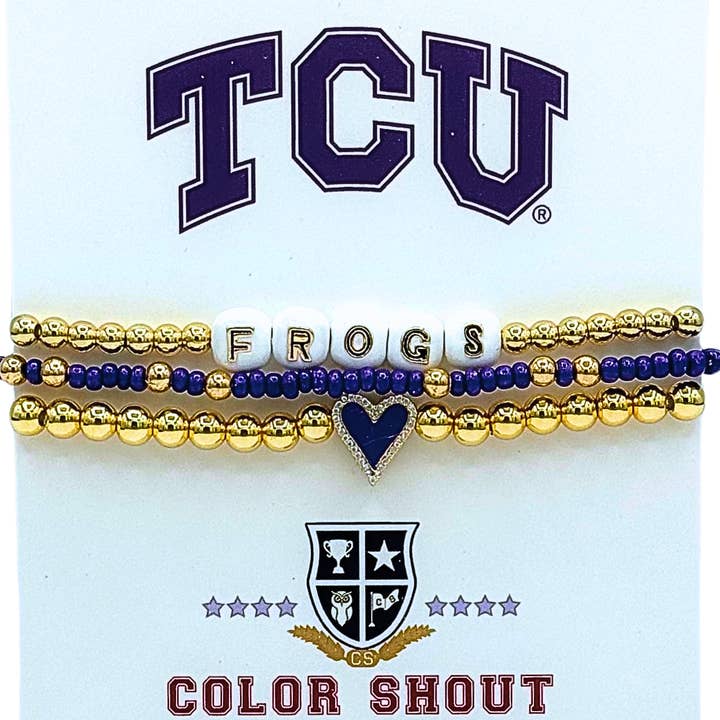 Color Shout - Wholesale Jewelry Set - College 'Love' Stack0