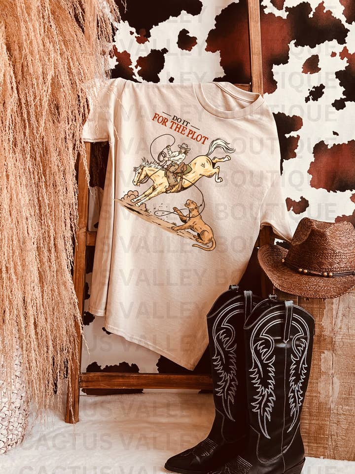 Fais-le pour l'intrigue - T-shirt pour la vente par Cactus Valley Boutique