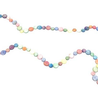 Sea Lily - Wholesale Beaded/Pearl Necklace - 2007 - Fruit Salad Single Strand MOP N0