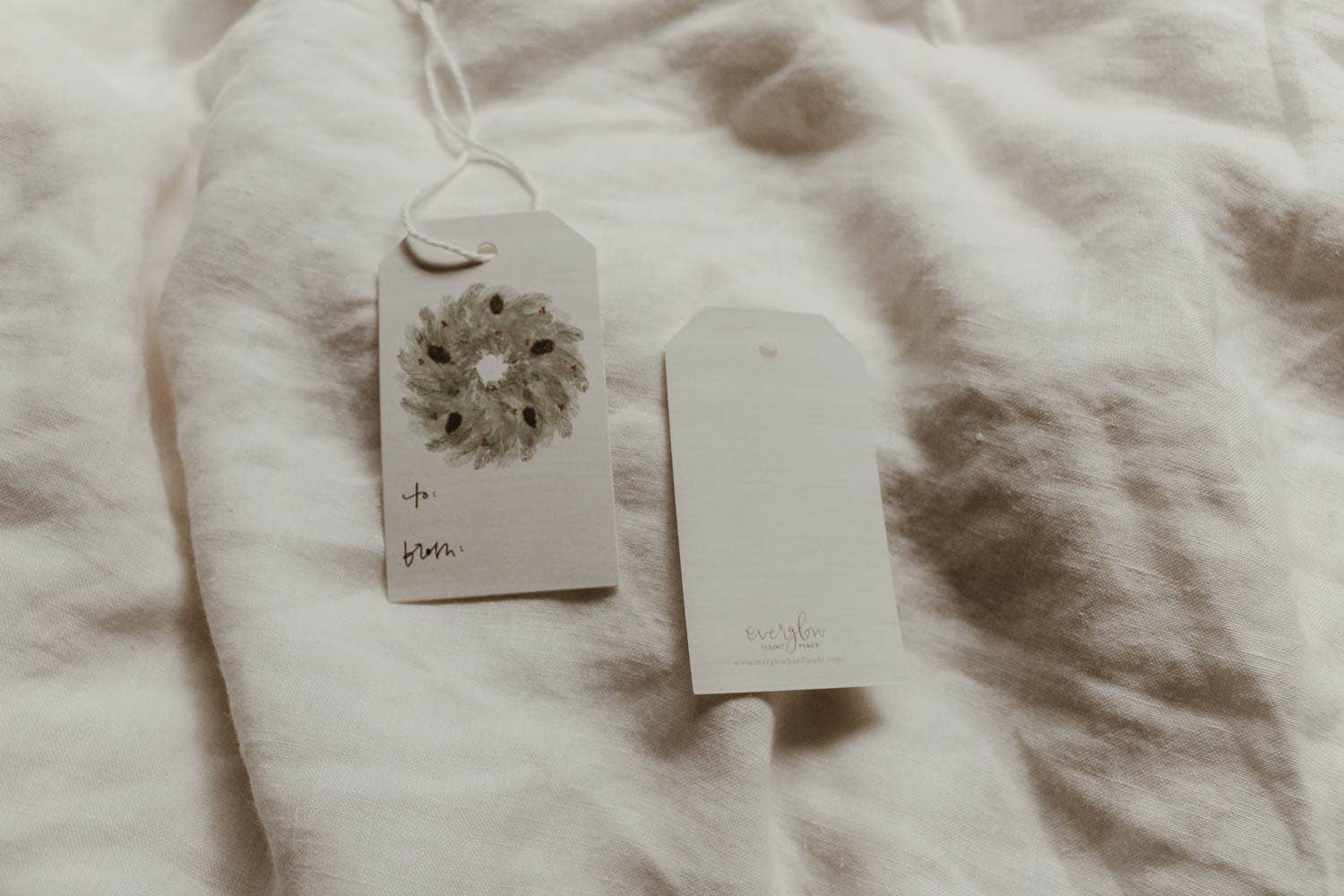 everglow handmade - Wholesale Gift Tag - Tidings | Christmas & Holiday Gift Tag Set for Presents3