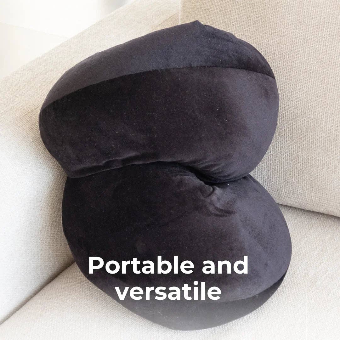 Valari - Wholesale Travel Pillow - Standard Pillow - Black4