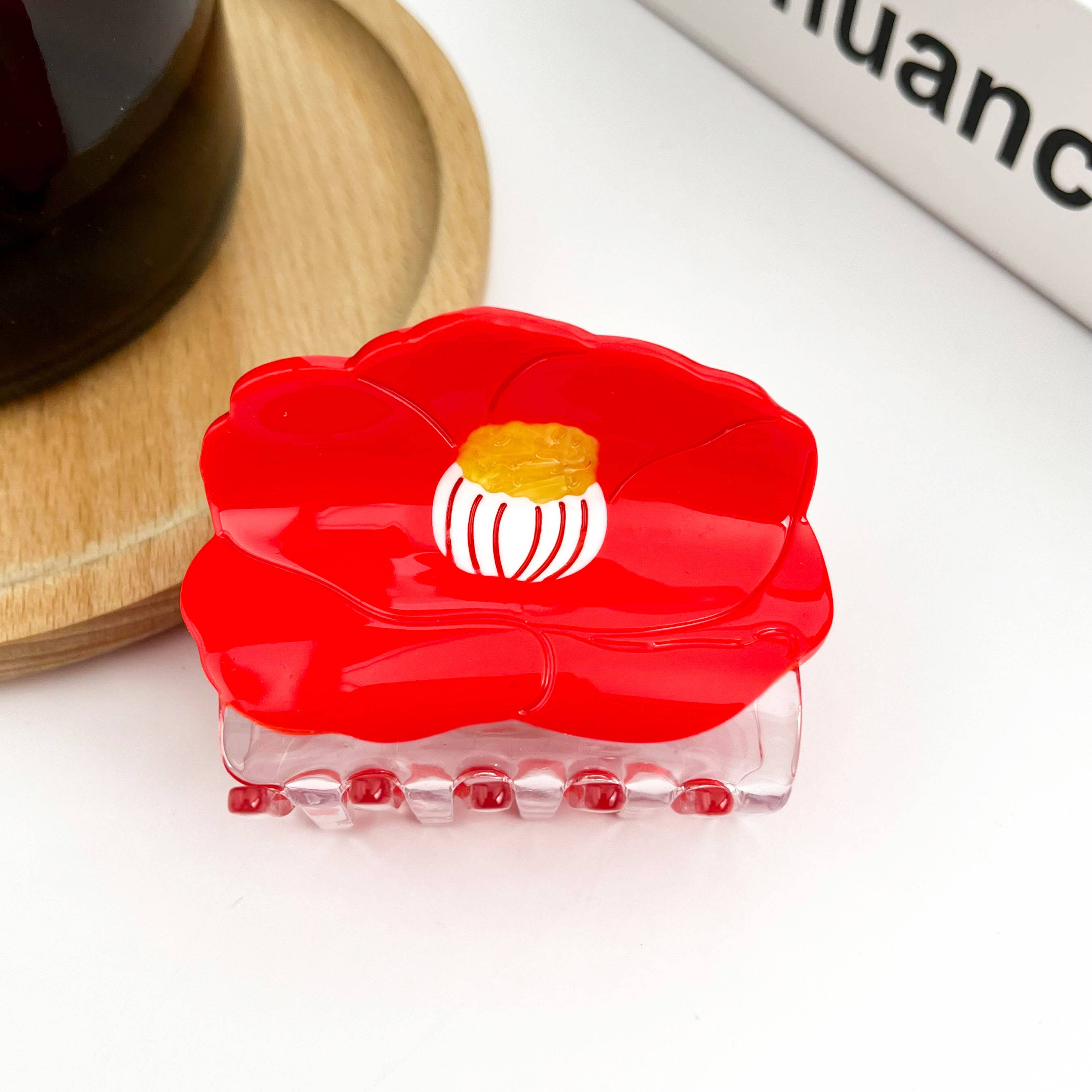 TheDivaSoap - Wholesale Hair Clip - Women's - Beautiful Flower Claw Clip, New Spring And Summer Hair Clips3