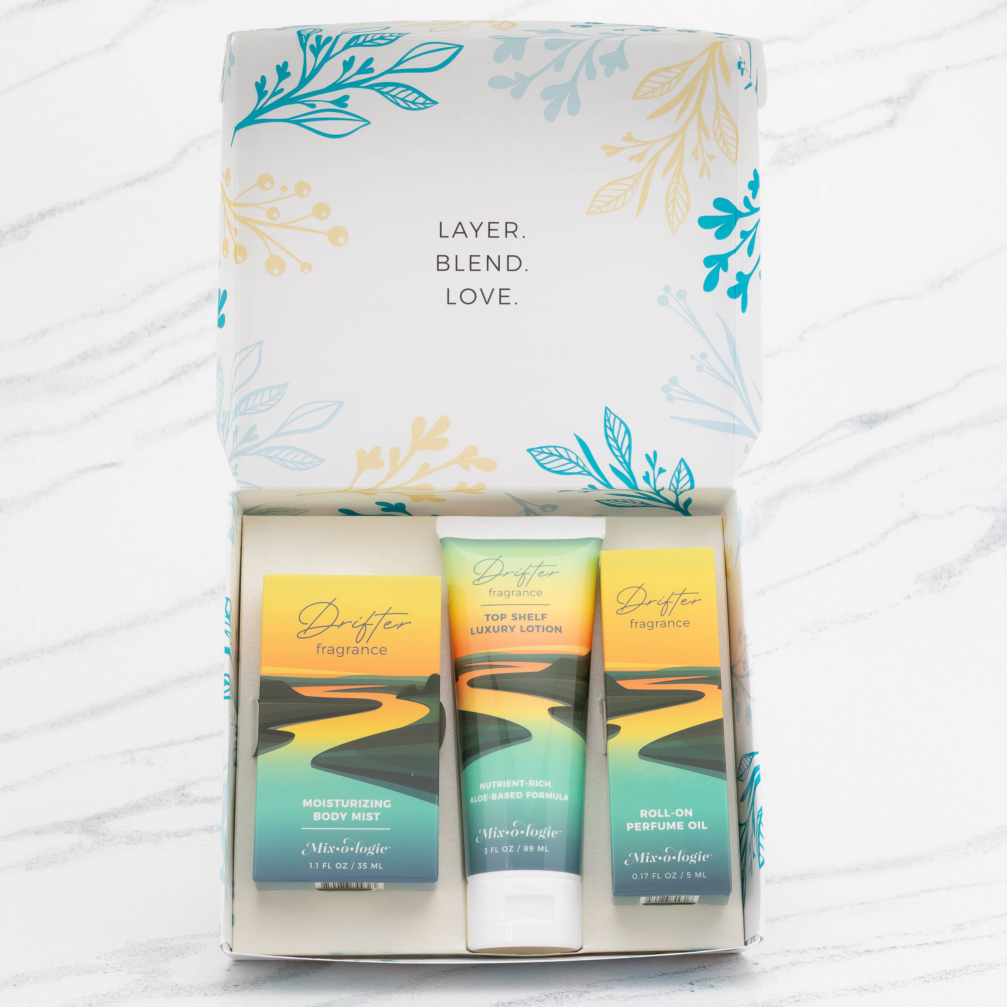 Mixologie - Wholesale Bath & Body Set - Women's Gift Set Trio Box (Choose Scent)17