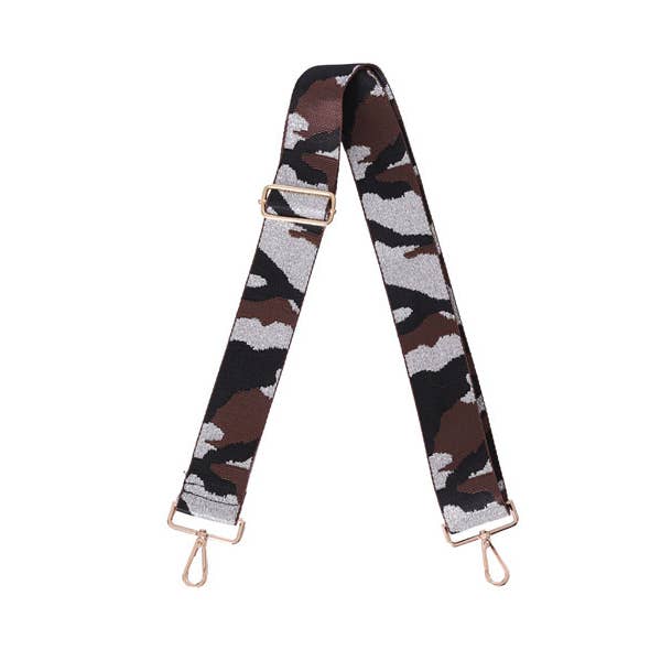 Nima Accessories Inc - Wholesale Bag Strap - Women's - Camouflage Printed Guitar Style Handbag Strap1