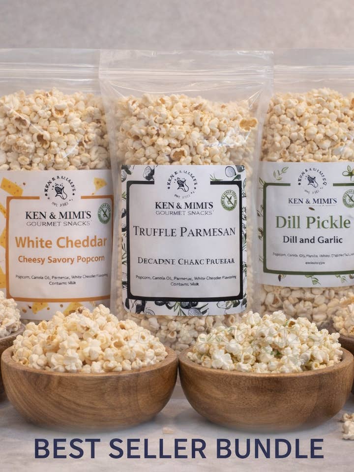 La Collection Artisan Five-Sans Gluten pour la vente par Ken and Mimi Gourmet Snacks