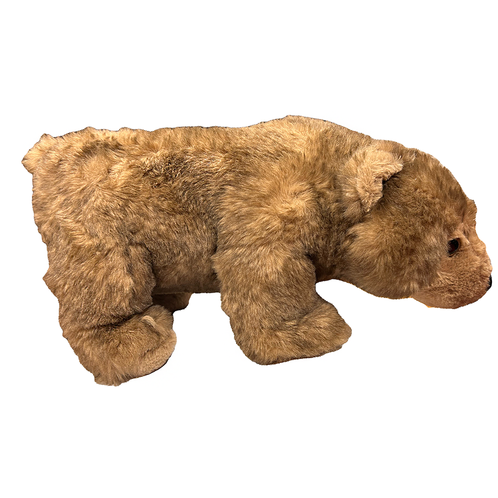 Texas Toy Distribution - Wholesale Stuffed/Plush Toy - Kids & Baby - Brown Bear Standing Plush North American 14" Stuffed Animal1