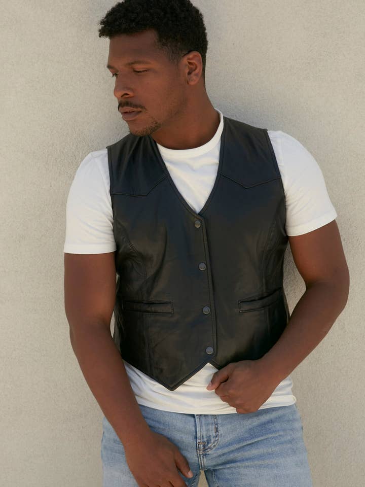 STEFANO VEST for wholesale by ALLSANTAELLA