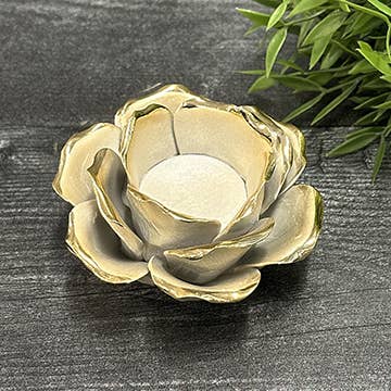 Restrained Whimsy Wholesale - Wholesale Candle Holder - Flower Candle Tea Light Holders
