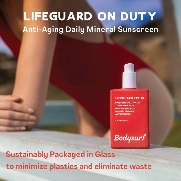 Bodysurf - Wholesale Sunscreen - Lifeguard SPF 30 Disappearing Mineral Sunscreen