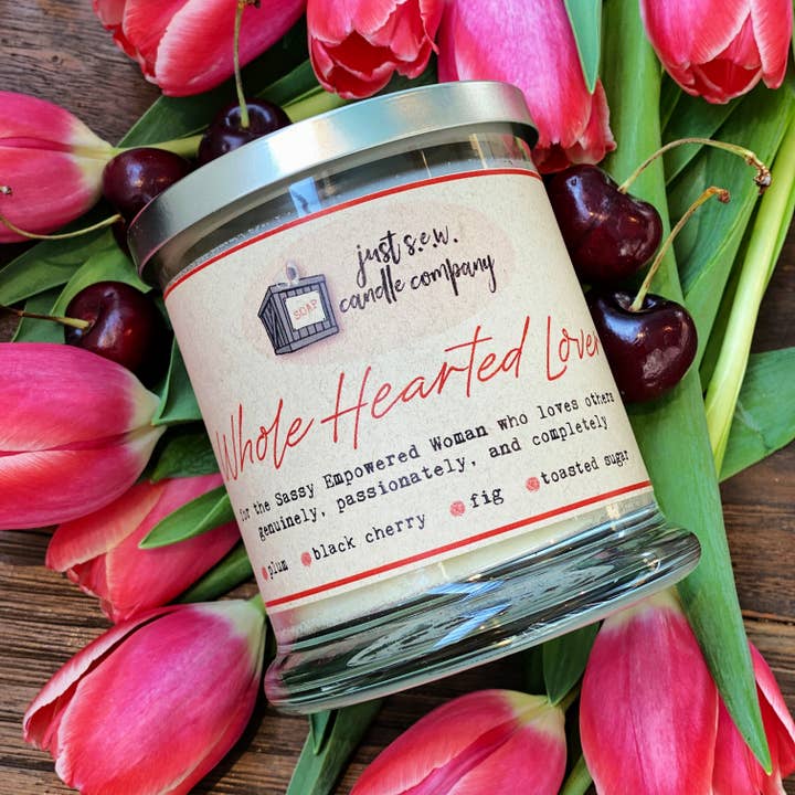 Whole Hearted Lover for wholesale by Just SEW Candle Co