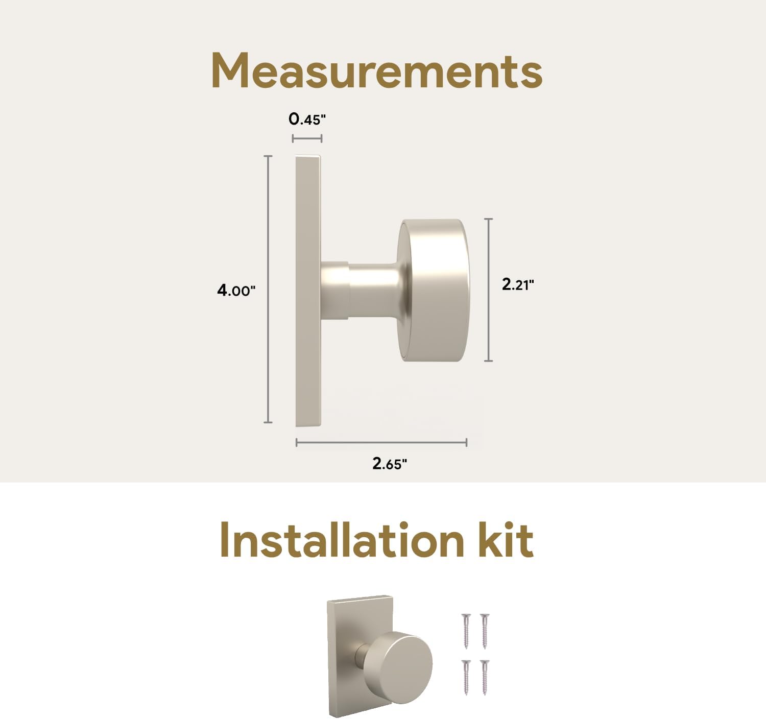 Mega Handles - Wholesale Knob/Pull - Laura Dummy | Door Knob Pack of 28