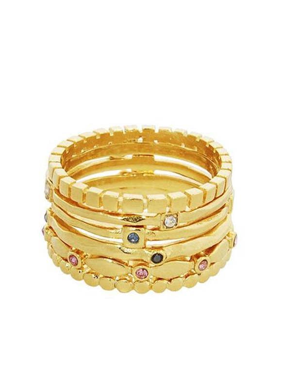Cavalier Stackable Rings for wholesale by Erica Anenberg