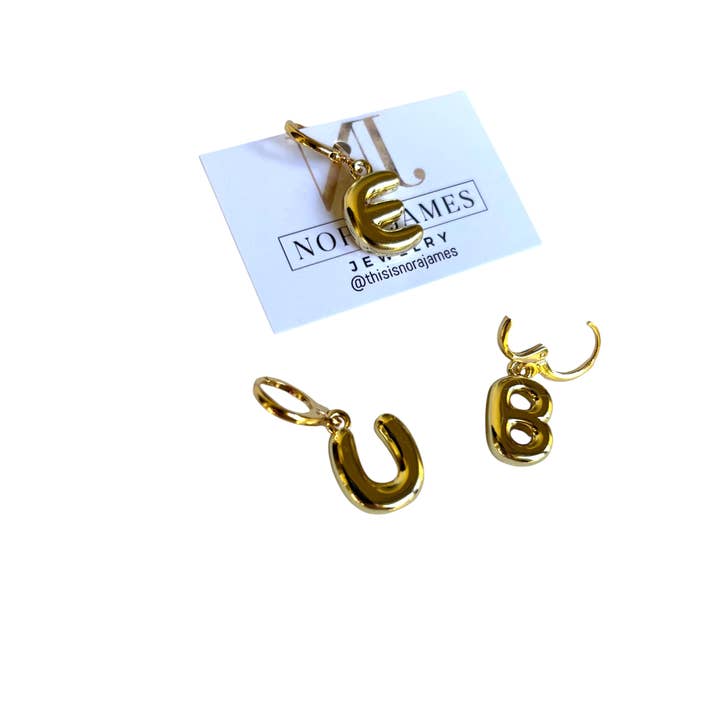 Nora James jewelry – Engroshandel Vedhæng/charm – Boblebogstavscharms1