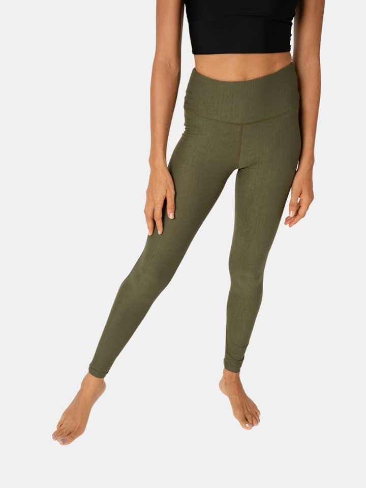 Hands To Hearts - Wholesale Athletic/Lounge Leggings - Women's - Cool Tech Long Leggings Sage8