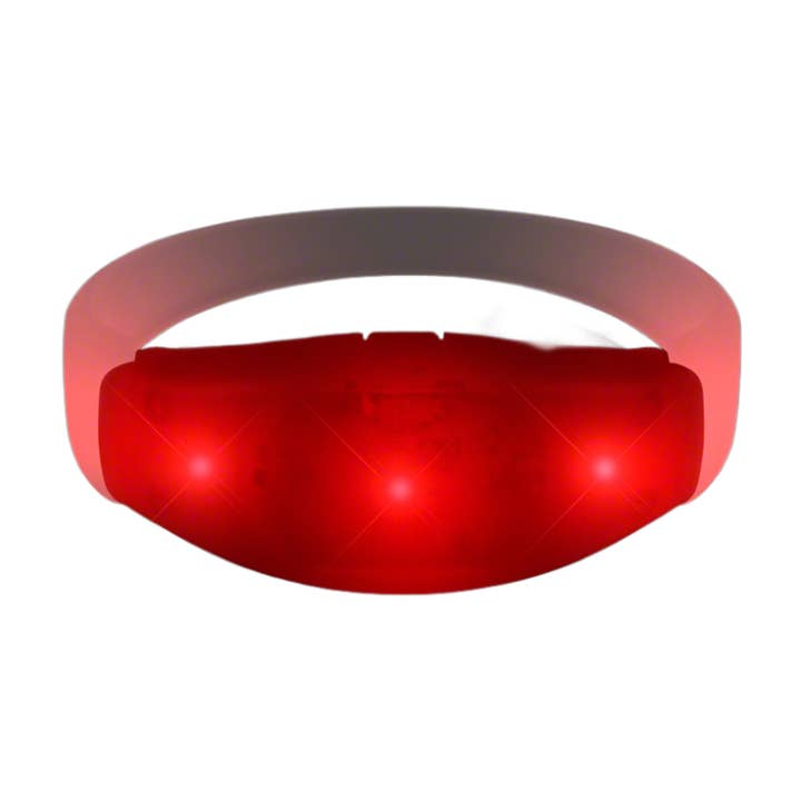 Blinkee.com, LLC - Wholesale Bangle bracelet - Rubber Frosted Red Bracelet1