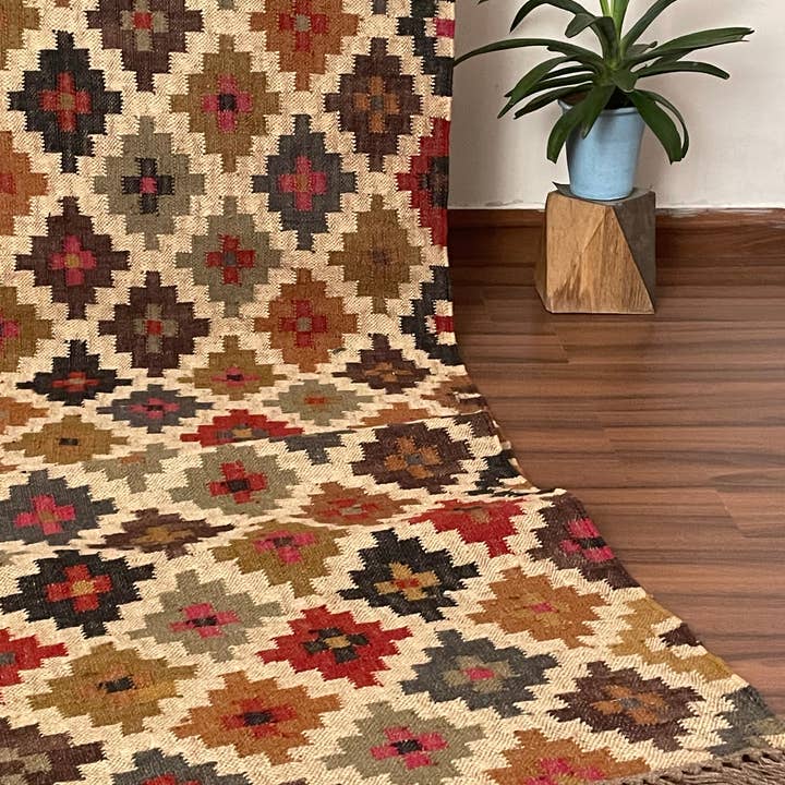 Rugs Boutique – Großhandel Läufer – Handgefertigter Kelim-Teppich Keshav, 3 x 12 Fuß3