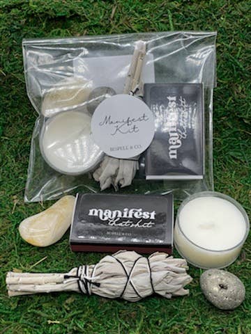 Bespell & Co. – Pedra/cristal espiritual por atacado – Kit de cristal manifesto1