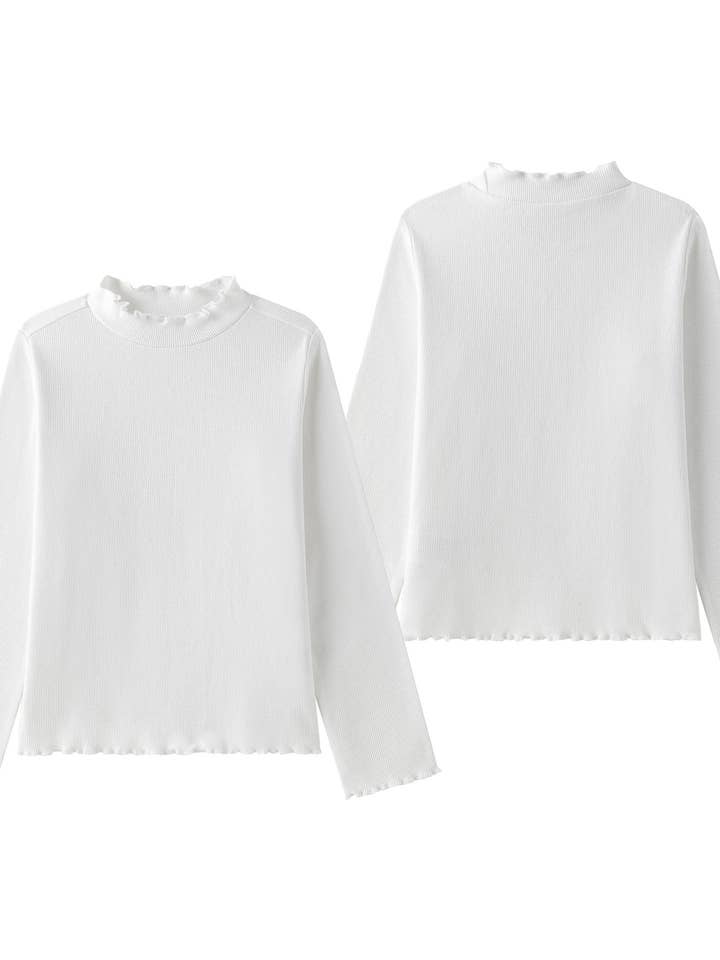 T-shirt à manches longues col montant JGI65779 pour la vente par Newness Kids